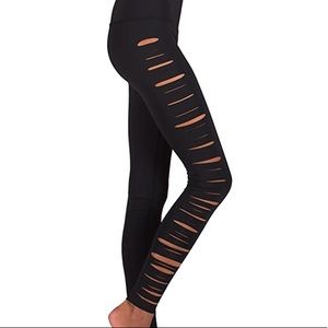 Black Tiki “Jimi” Yoga Pants